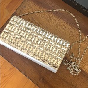 Silver Chain Purse Sparkly